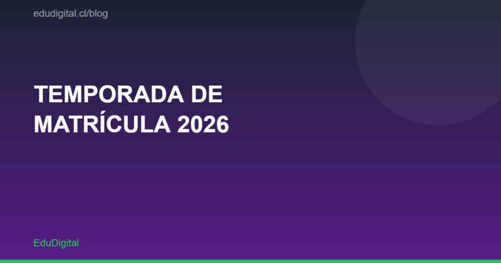 Temporada de matricula colegios